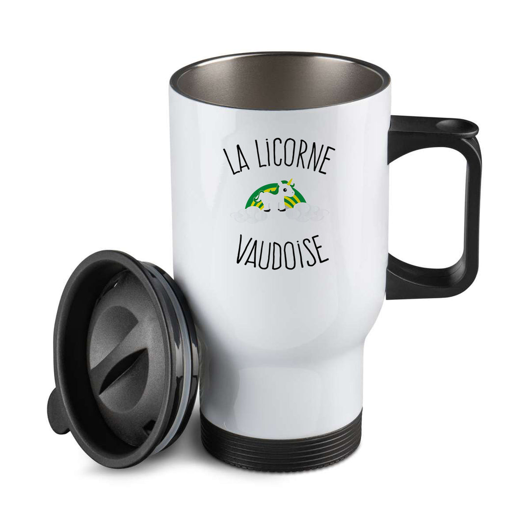 Thermos personnalisé Licorne vaudoise