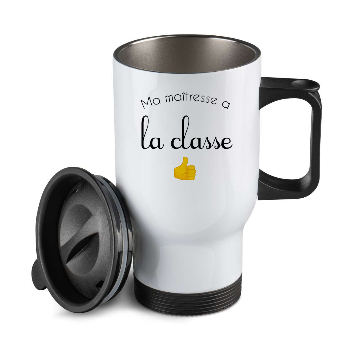 Thermos personnalisé Ma maitresse a la classe