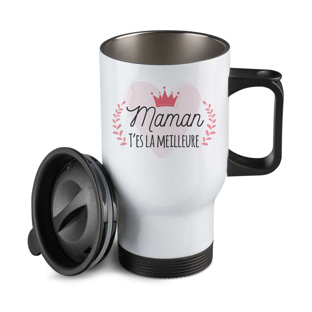 Thermos personnalisé Maman t'es la meilleure à personnaliser