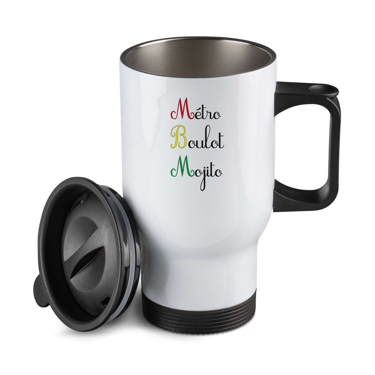 Thermos personnalisé Metro boulot mojito