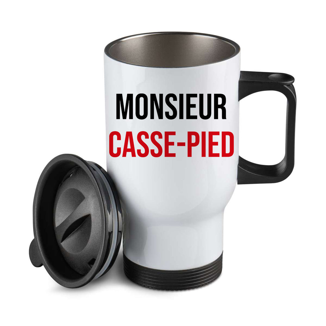 Thermos personnalisé Monsieur casse-pied