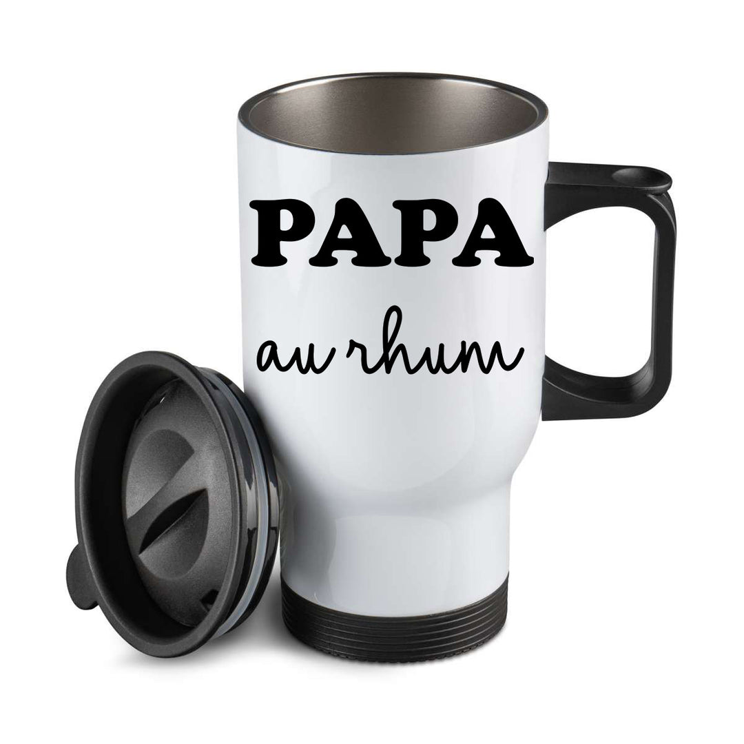 Thermos personnalisé Papa au rhum