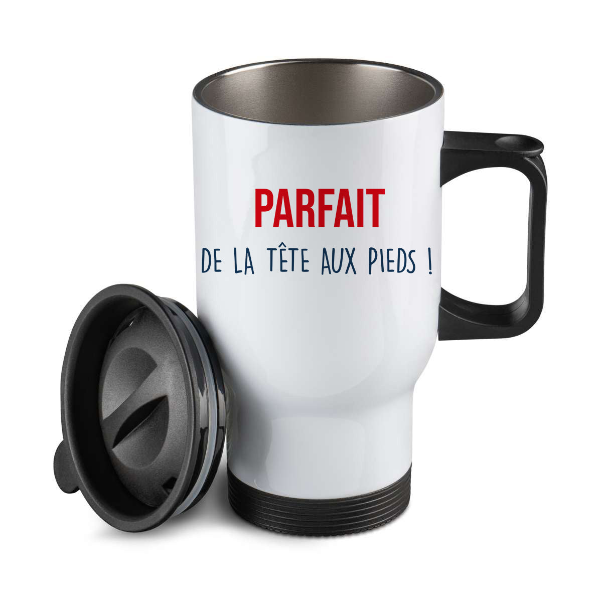 Thermos personnalisé Parfait de la tete aux pieds
