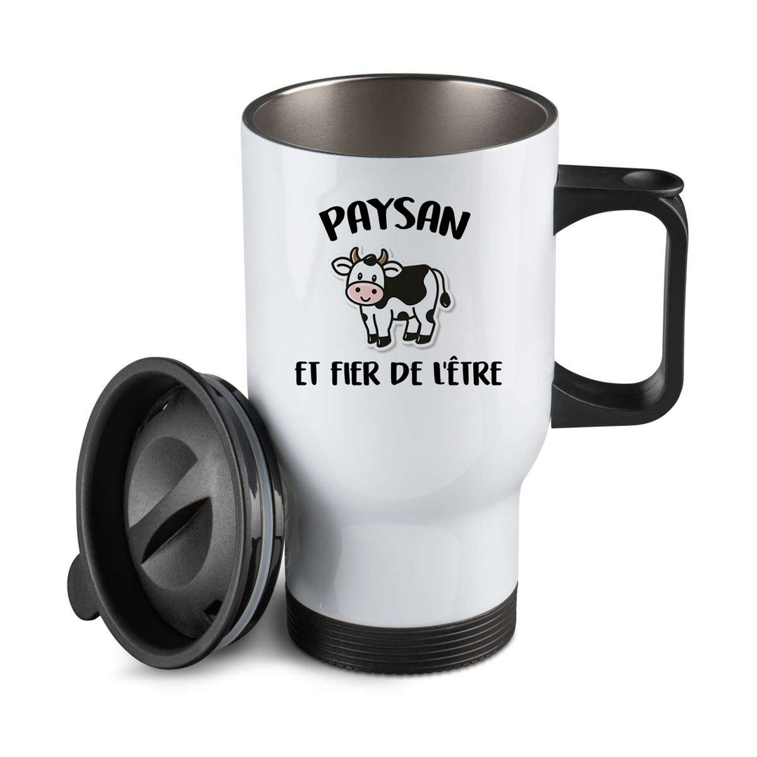 Thermos personnalisé Paysan et fier de l'etre