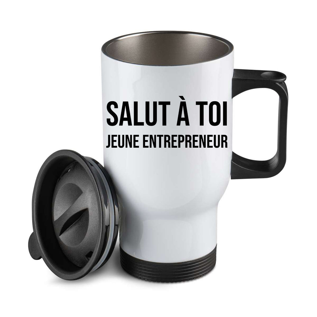 Thermos personnalisé Salut à toi jeune entrepreneur
