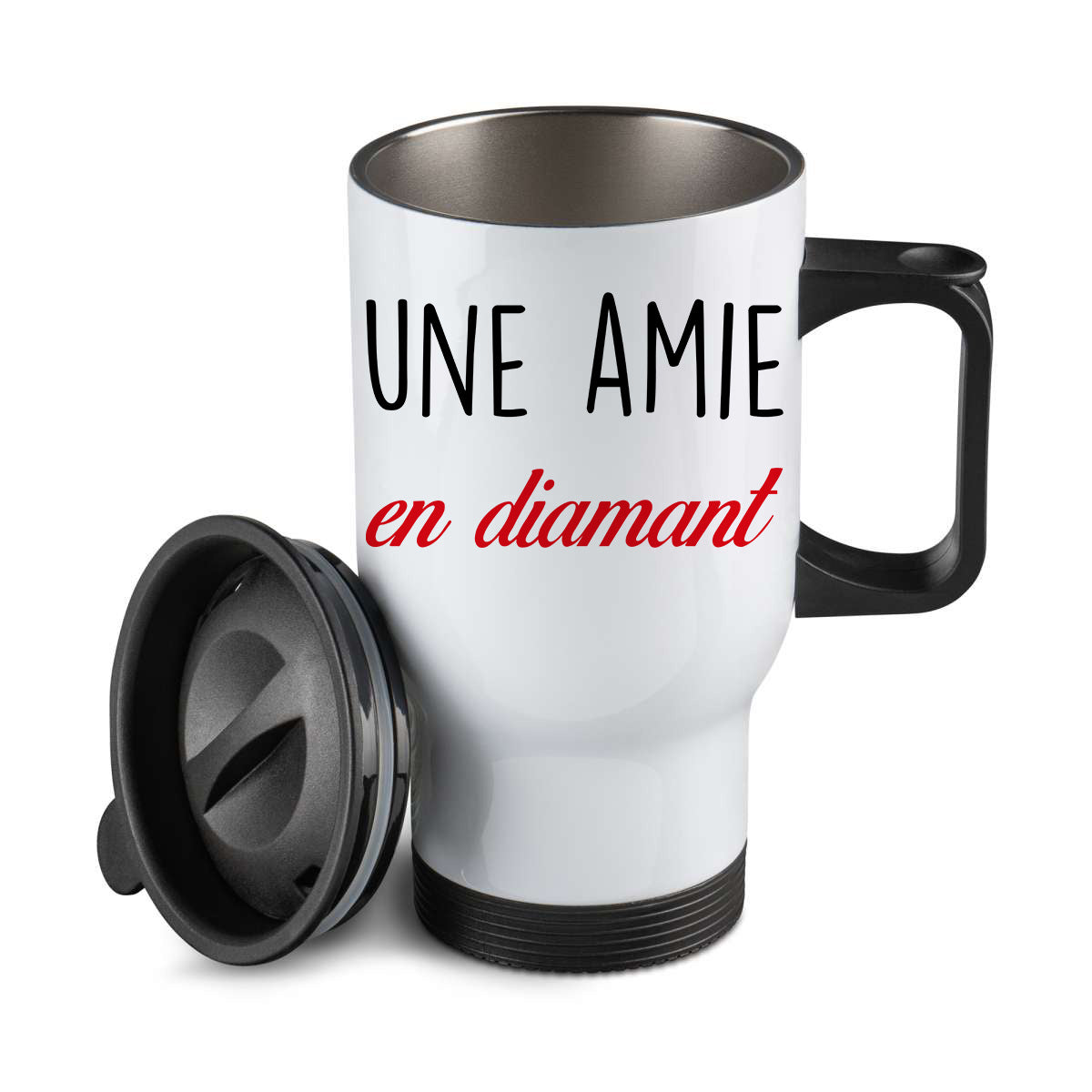 Thermos personnalisé Une amie en diamant
