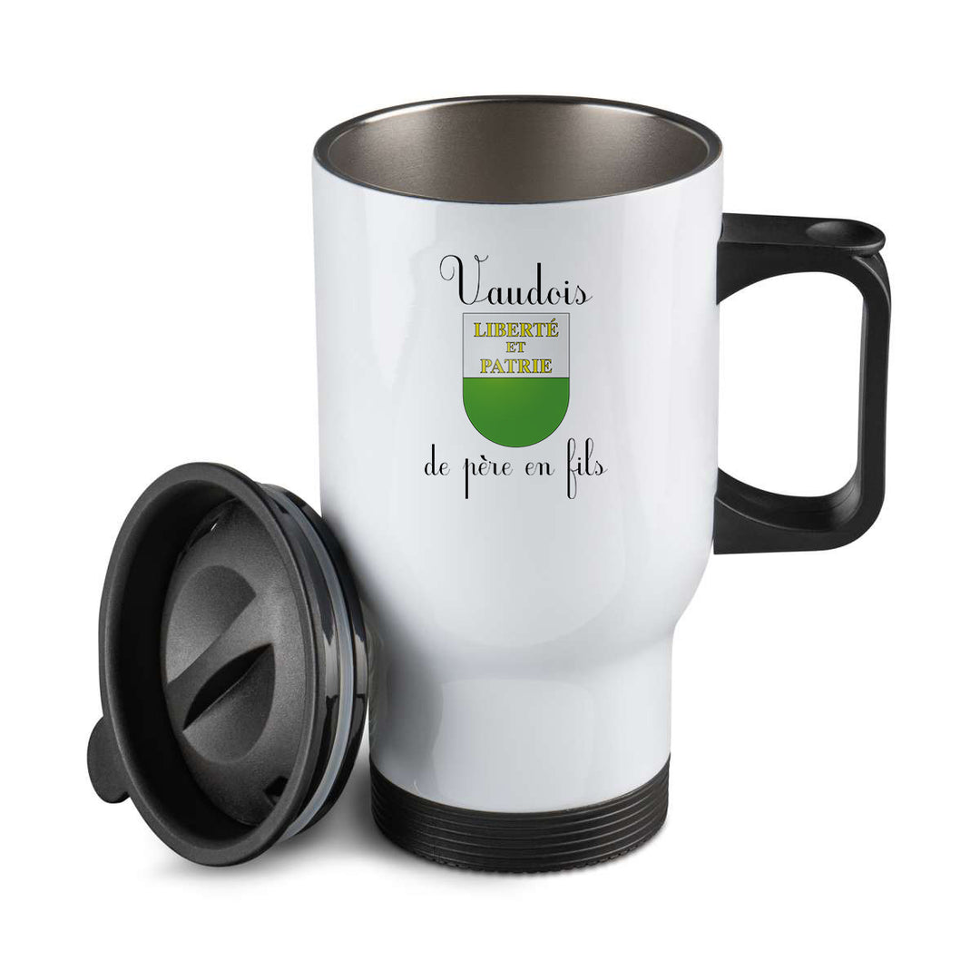 Thermos personnalisé Vaudois de père en fils