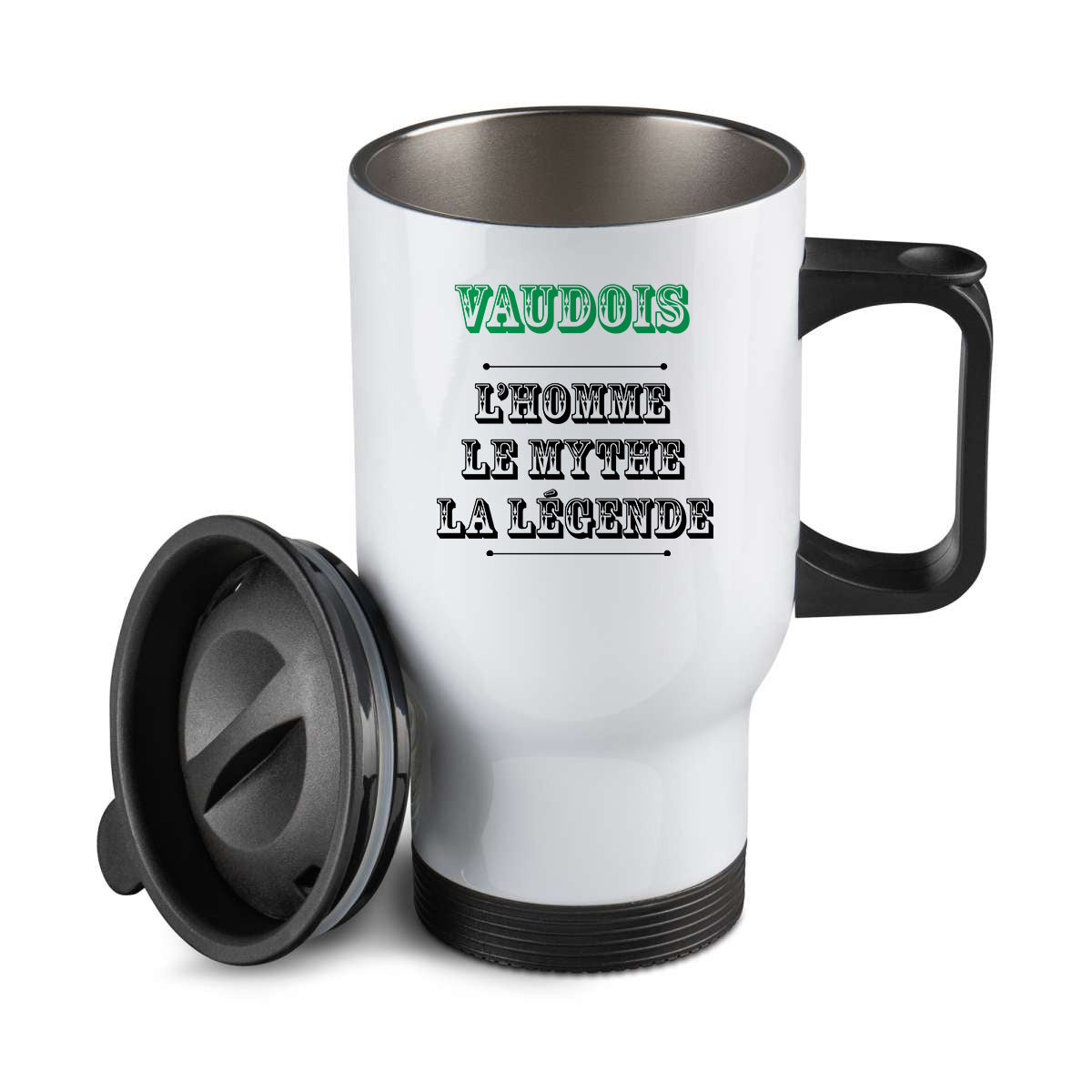 Thermos personnalisé Vaudois l'homme le mythe la légende