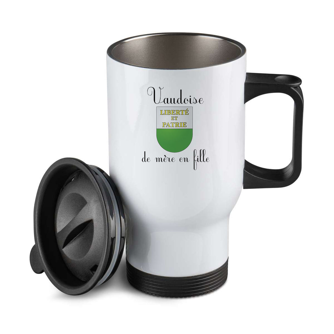 Thermos personnalisé Vaudoise de mère en fille