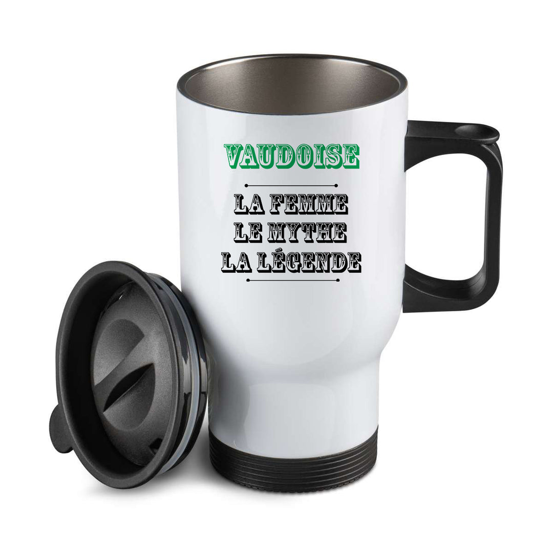 Thermos personnalisé Vaudoise la femme le mythe la légende