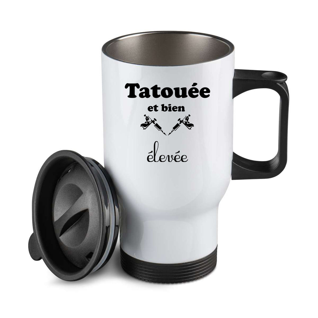 Thermos personnalisé tatouee et bien elevee