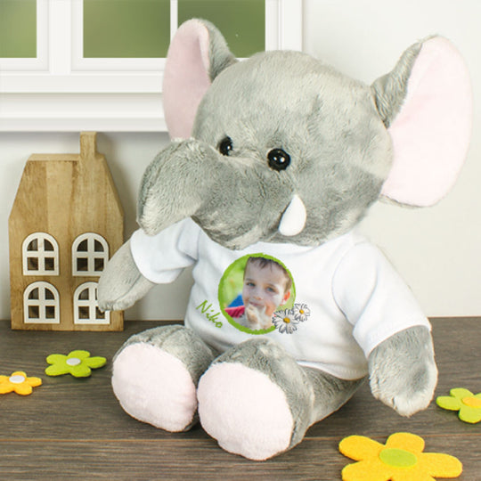 Peluche éléphant personnalisée