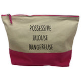 pochette rose motif Possessive jalouse dangereuse