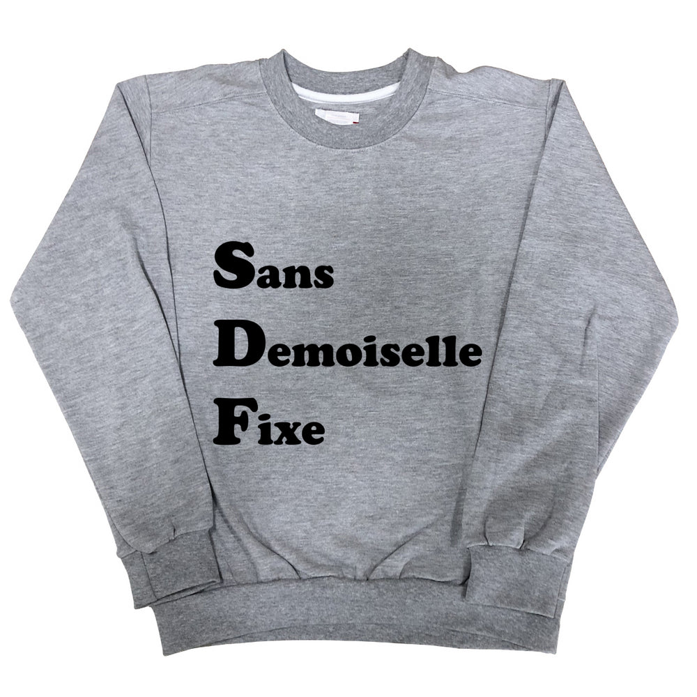 Sweat Homme SDF gris