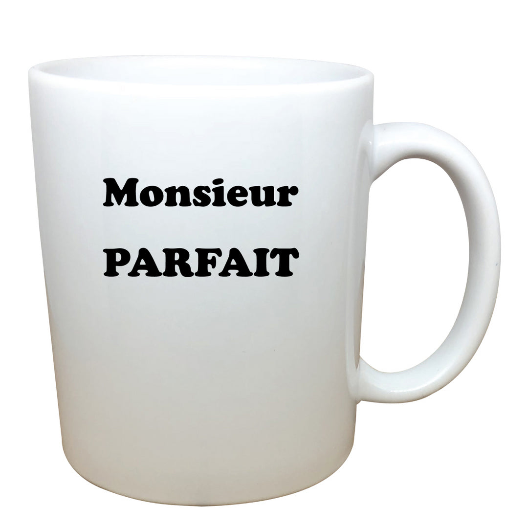 tasse blanche Mr Parfait