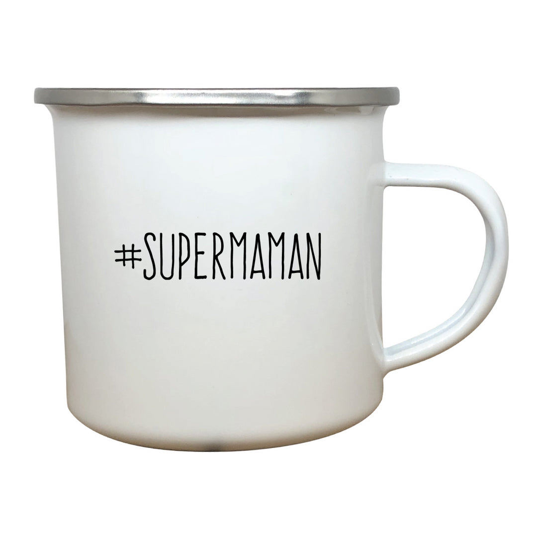 tasse émail Supermaman