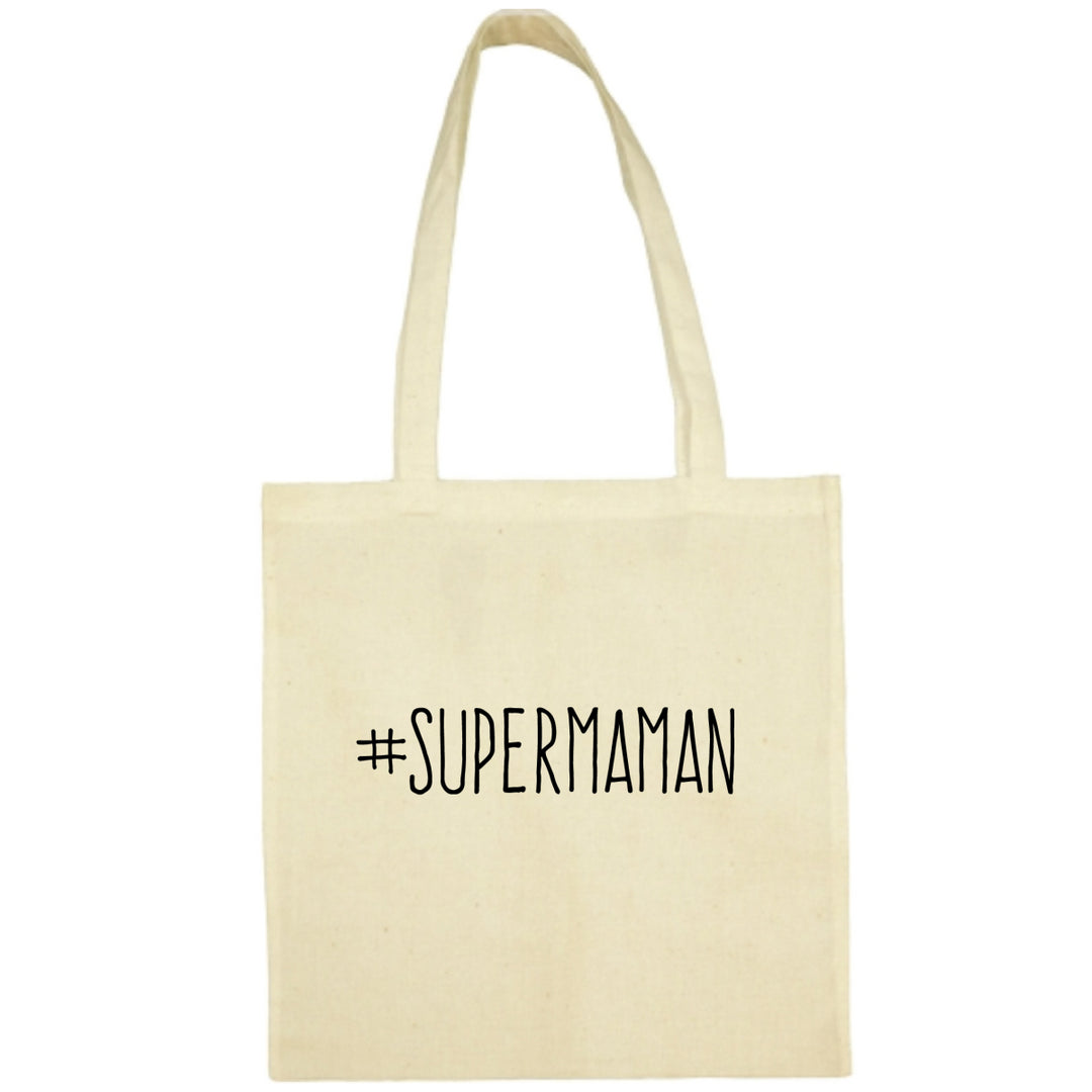 Tote Bag Supermaman écru