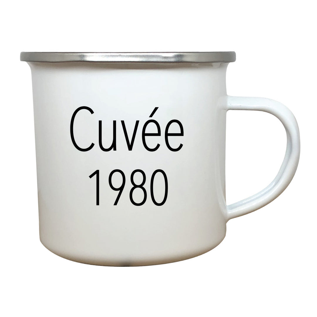 tasse émail Cuvée 1980