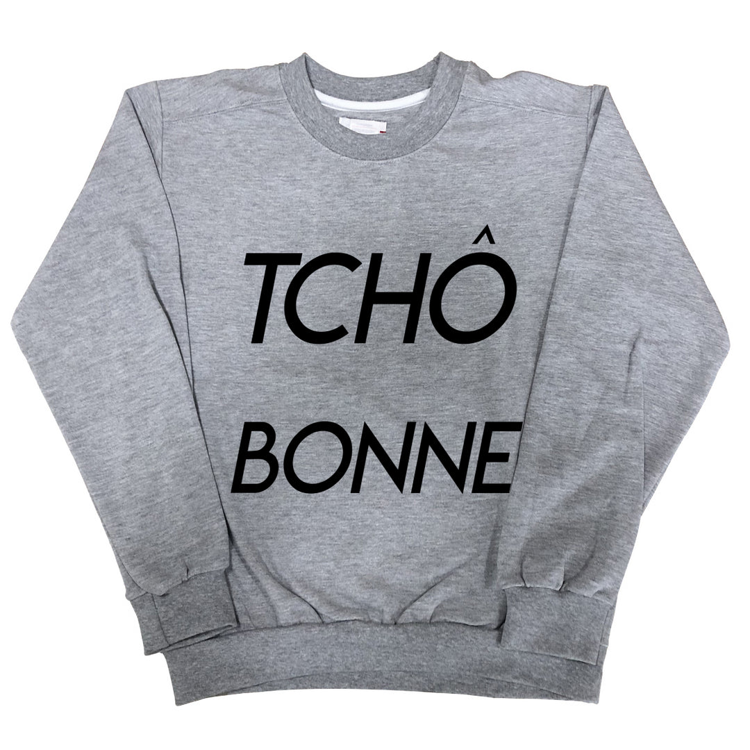 Sweat Femme Tcho bonne gris