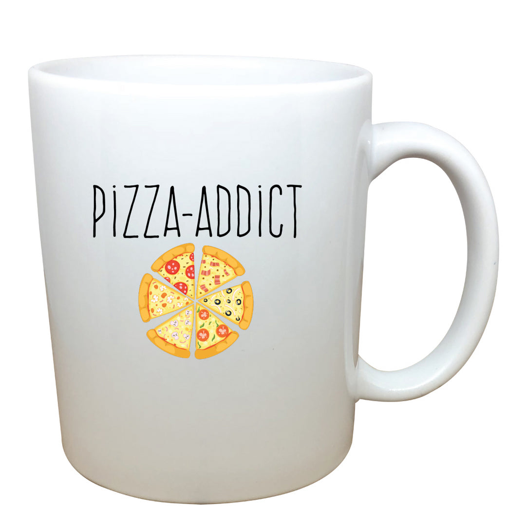 tasse blanche Pizza Addict
