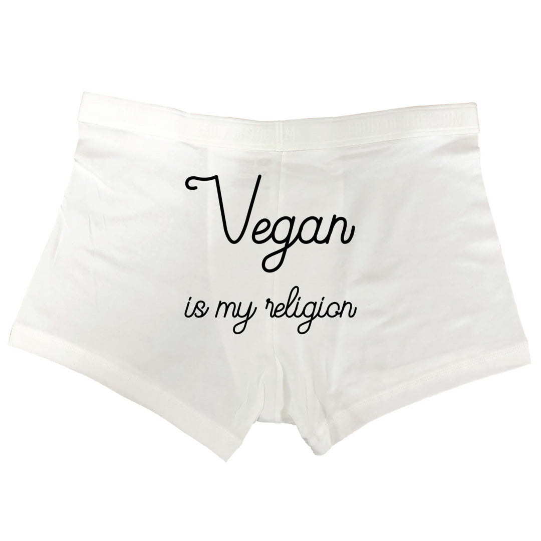 Boxer Vegan is my religion