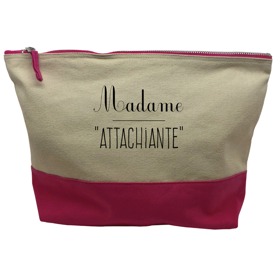 pochette rose motif Attachiante