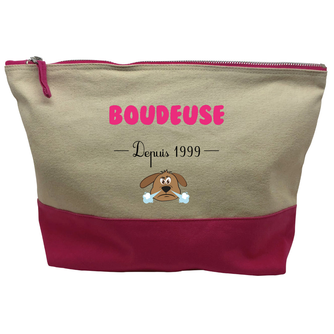 pochette rose motif Boudeuse depuis 1999