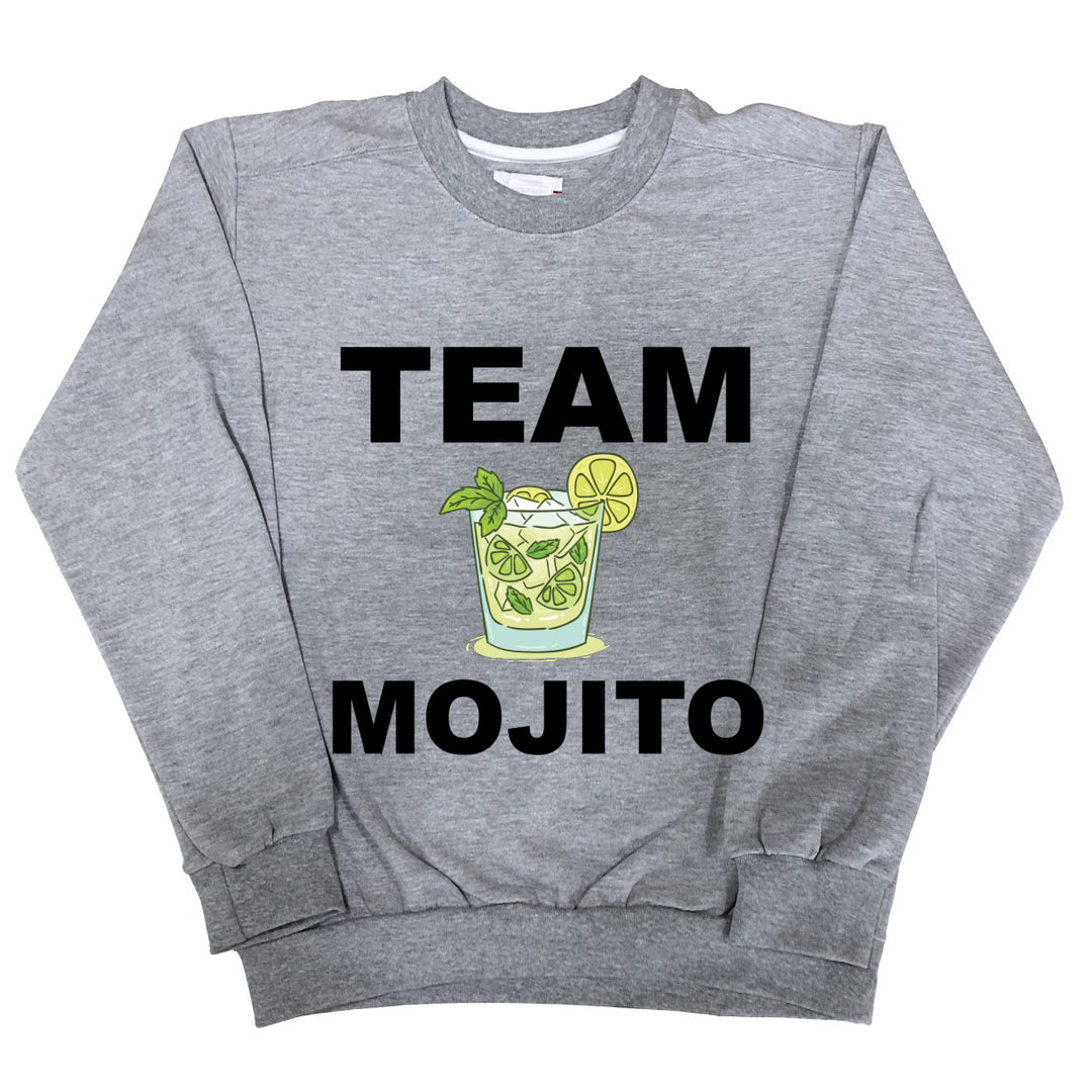 Sweat Femme Team Mojito gris