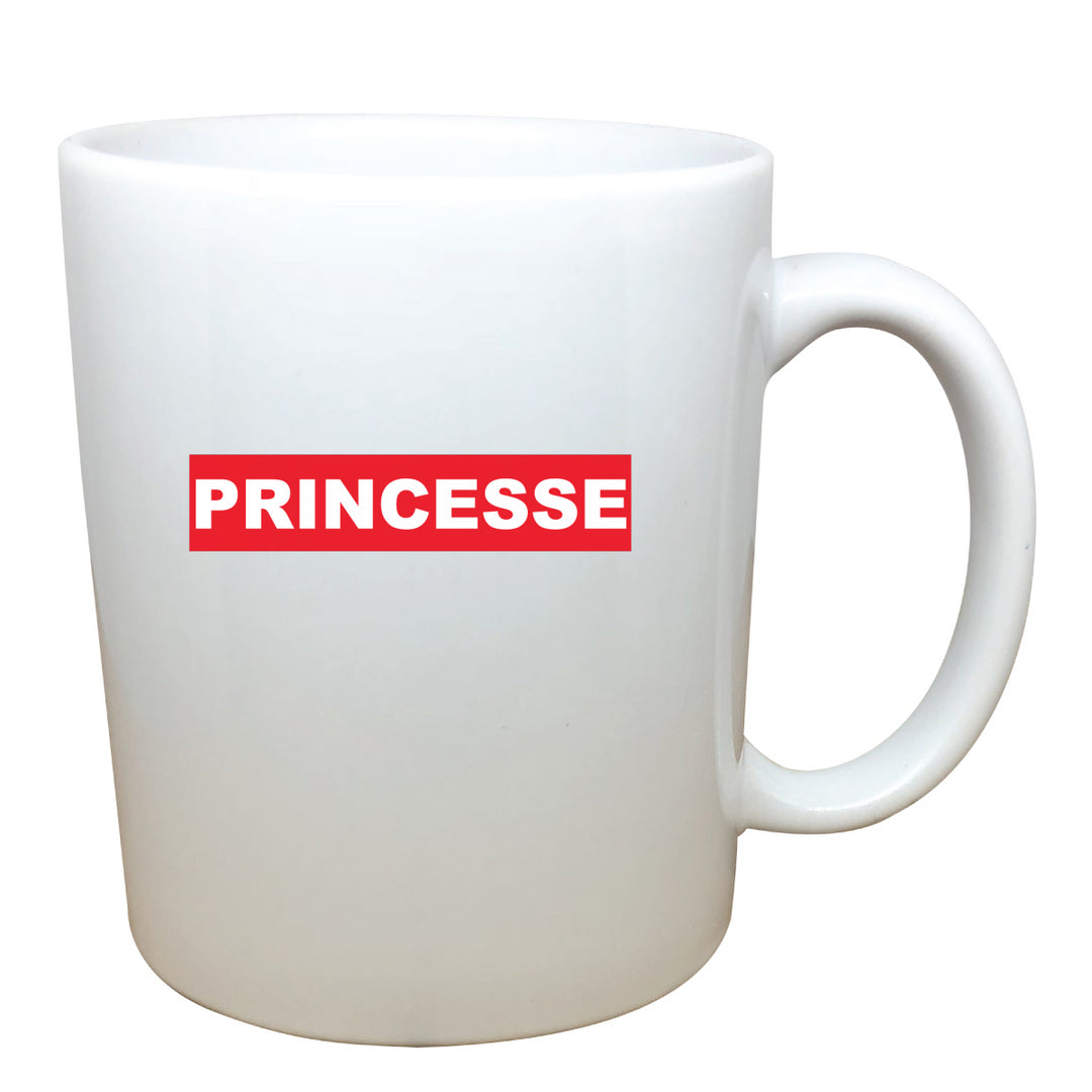 tasse blanche Princesse