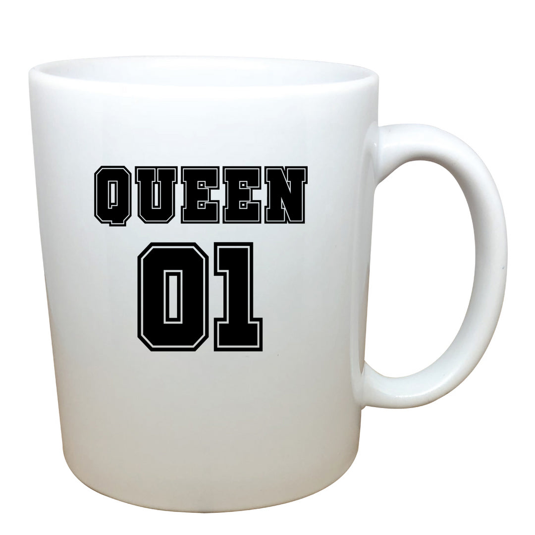 tasse blanche Queen 01