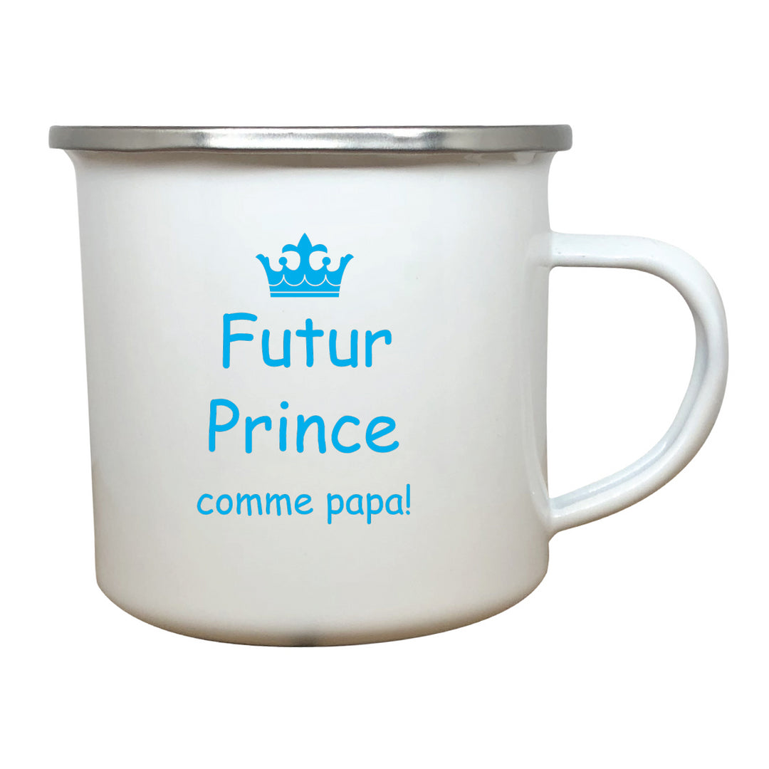 tasse émail Futur prince