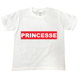 T Shirt enfant Princesse blanc