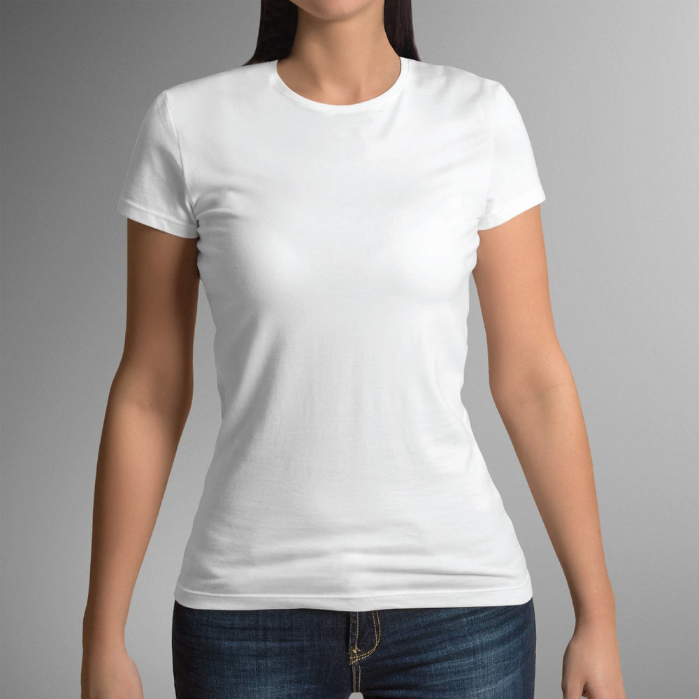 T-Shirt Femme  Personnalisable Blanc
