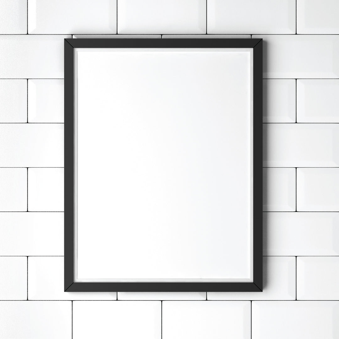 Poster Blanc Personnalisable