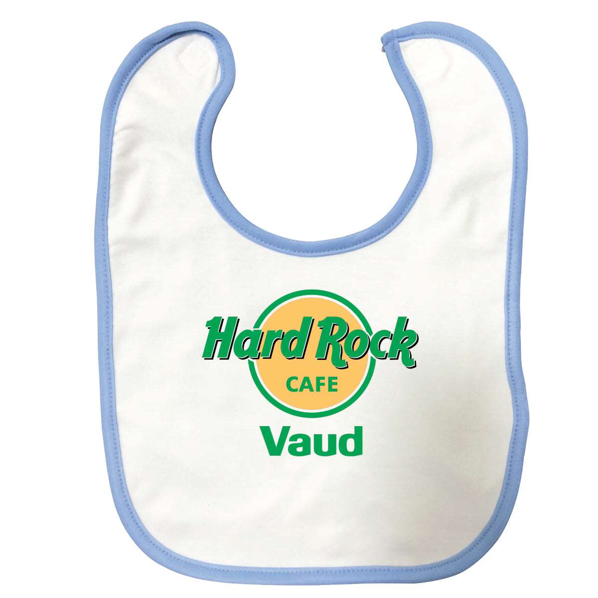 Bavoir bébé Hard Rock Cafe Vaud Bleu
