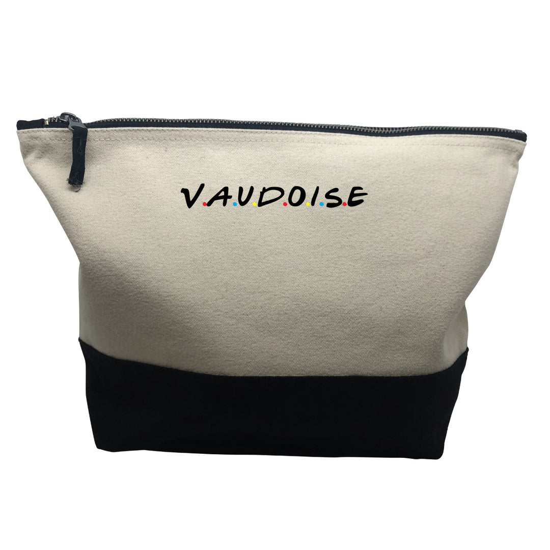 pochette noire motif Vaudoise