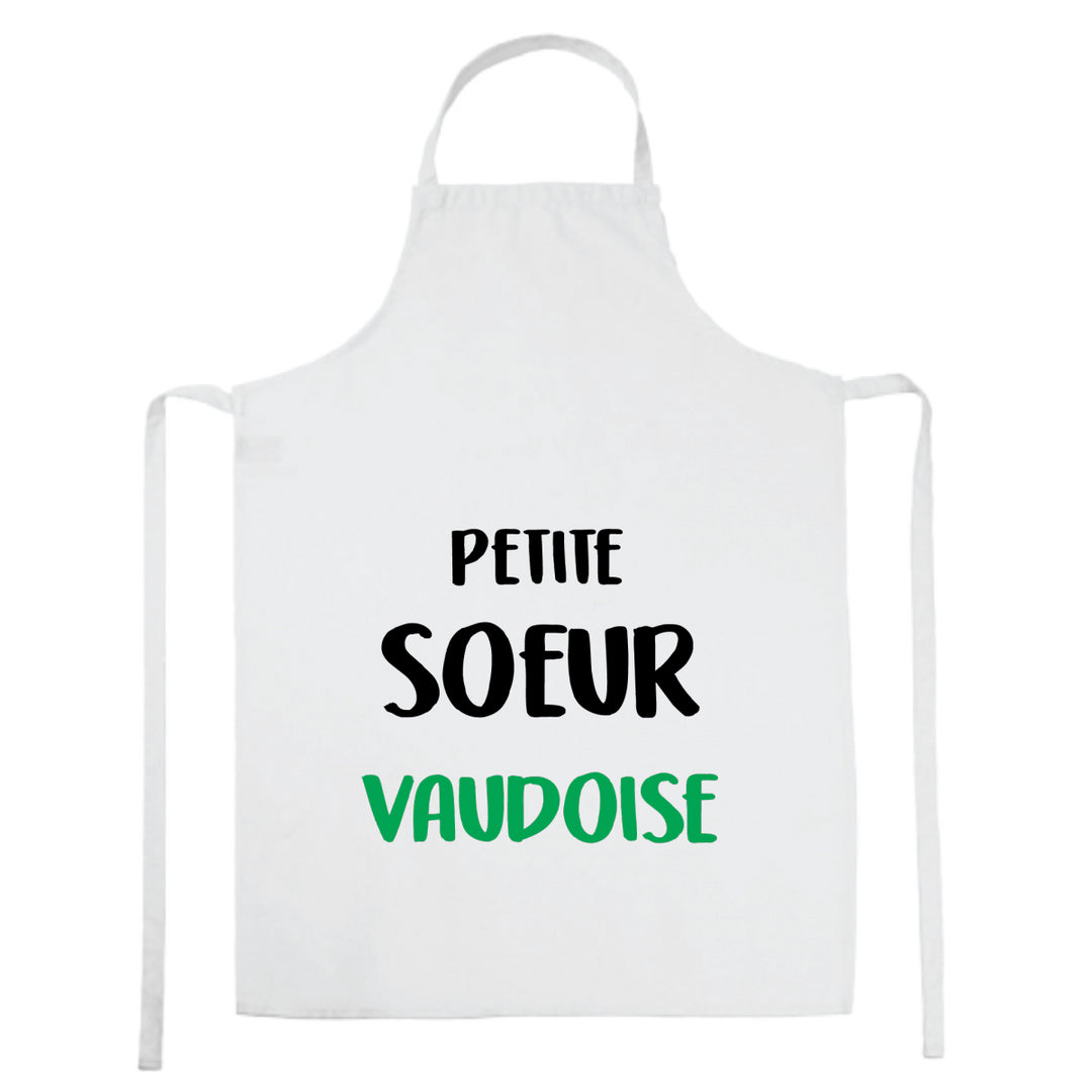 Tablier de cuisine Petite soeur Vaudoise
