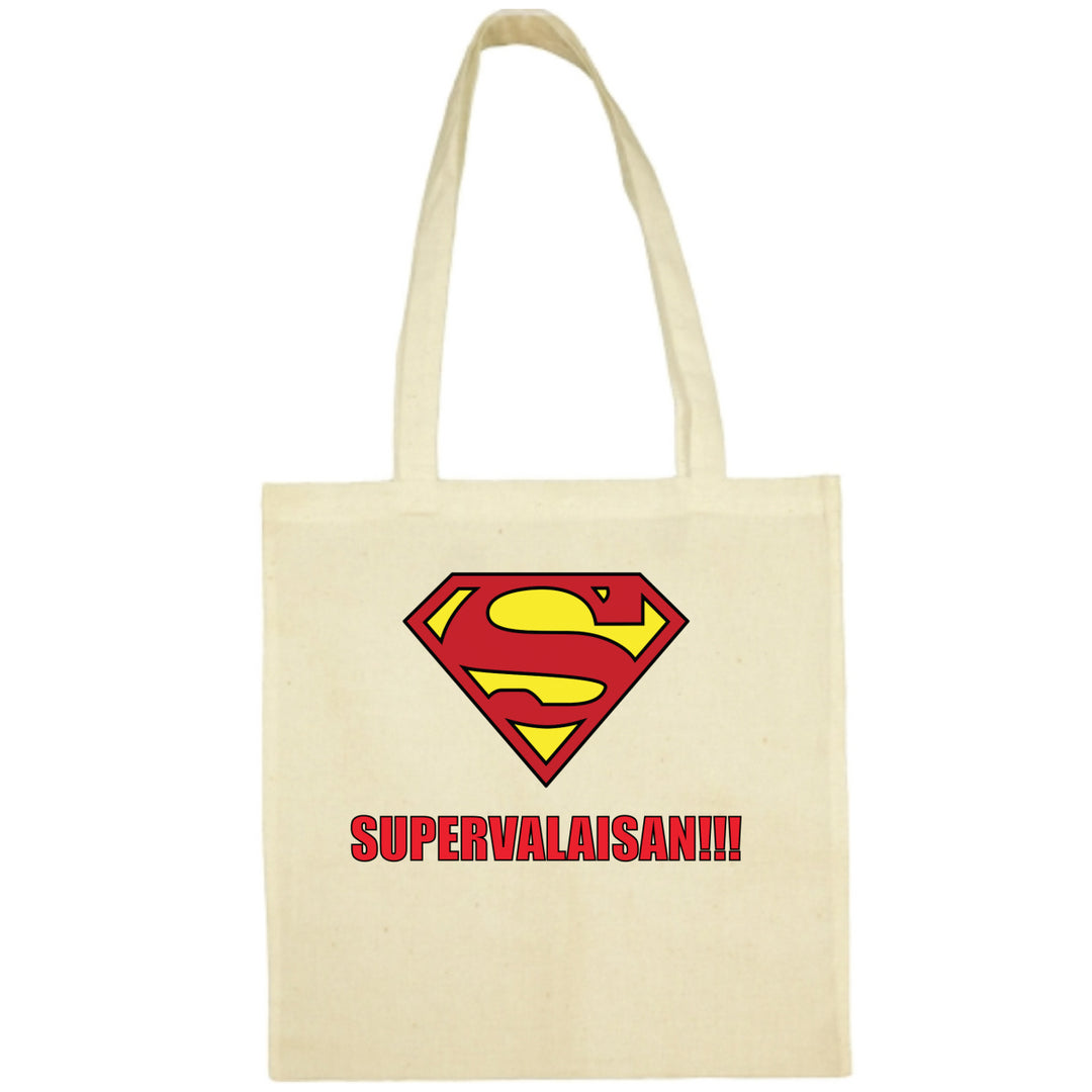 Tote Bag SUPERVALAISAN 2 écru