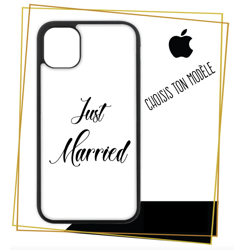 Coque / étui Pérsonnalisé pour iPhone Just married