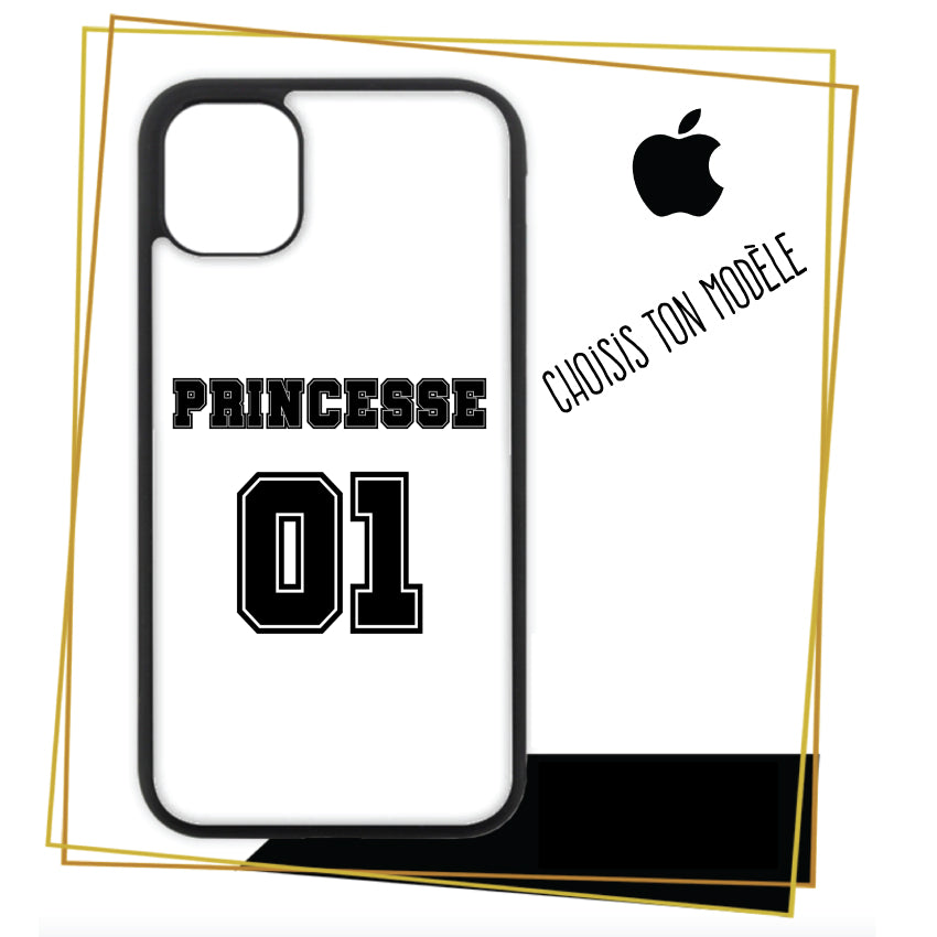 Coque / étui Pérsonnalisé pour iPhone Princesse 01