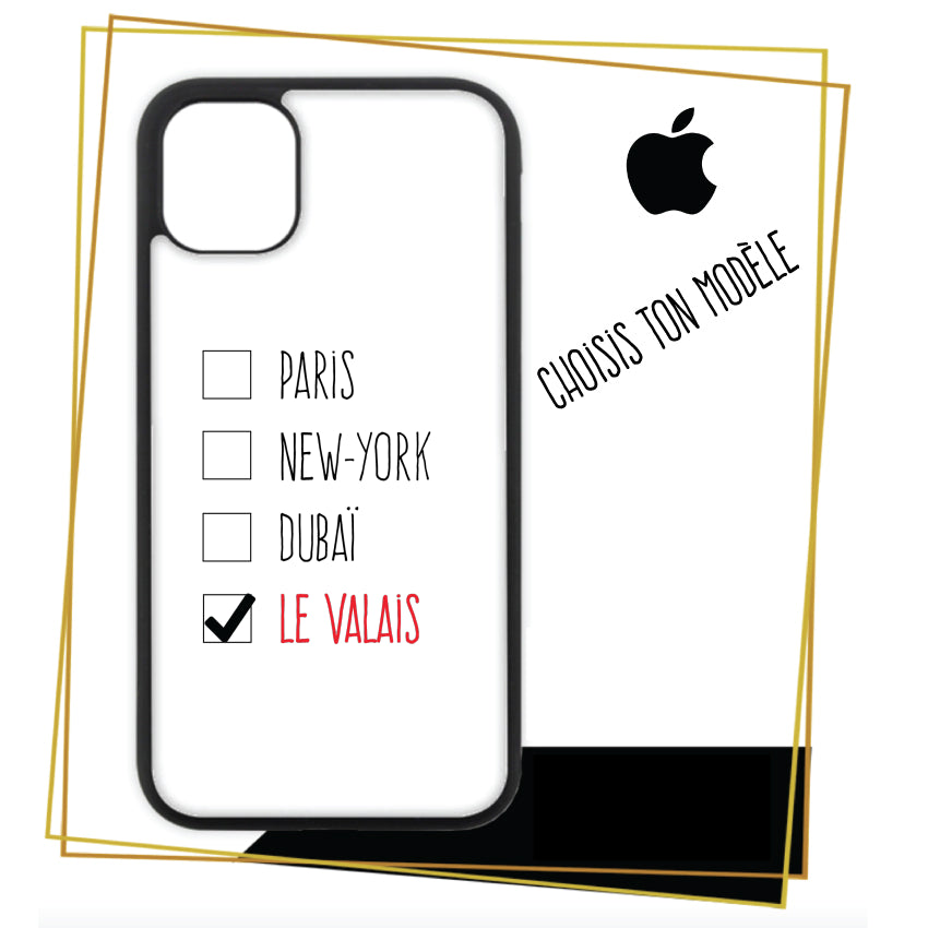 Coque / étui Pérsonnalisé pour iPhone Le Valais