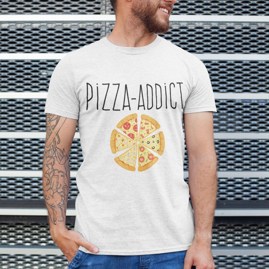 T-shirt Homme Pizza Addict