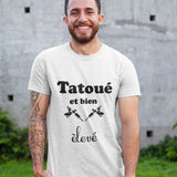 T-shirt Homme tatoue et bien eleve