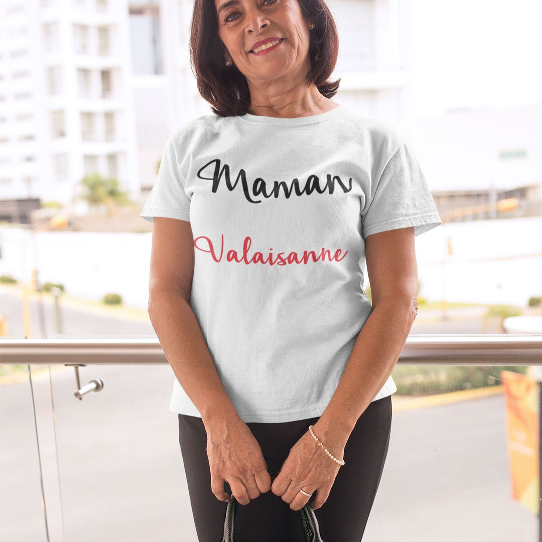 T Shirt Femme Maman Valaisanne