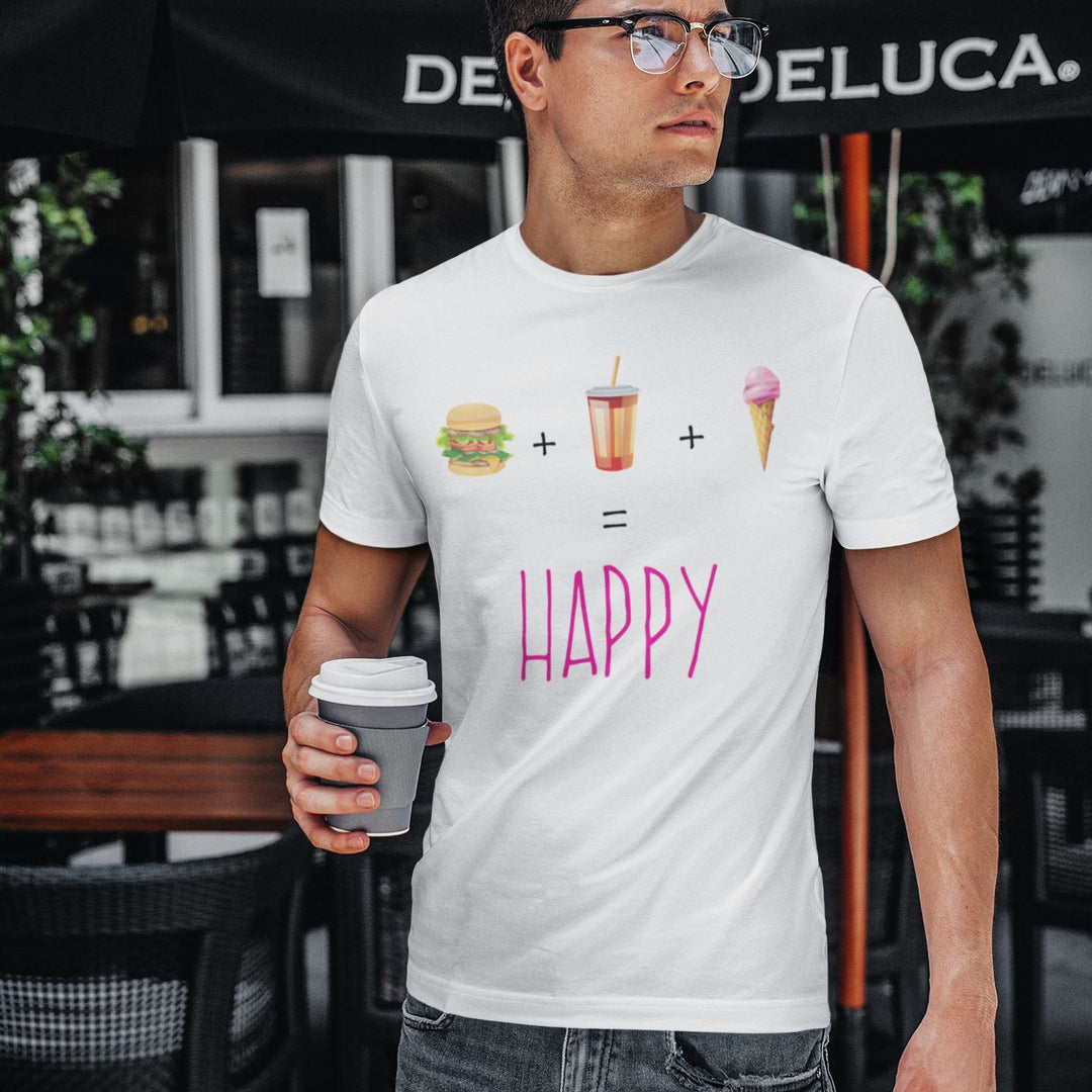 T-shirt Homme Happy
