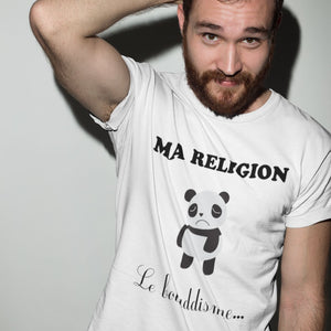 T-shirt Homme Ma religion la boudisme