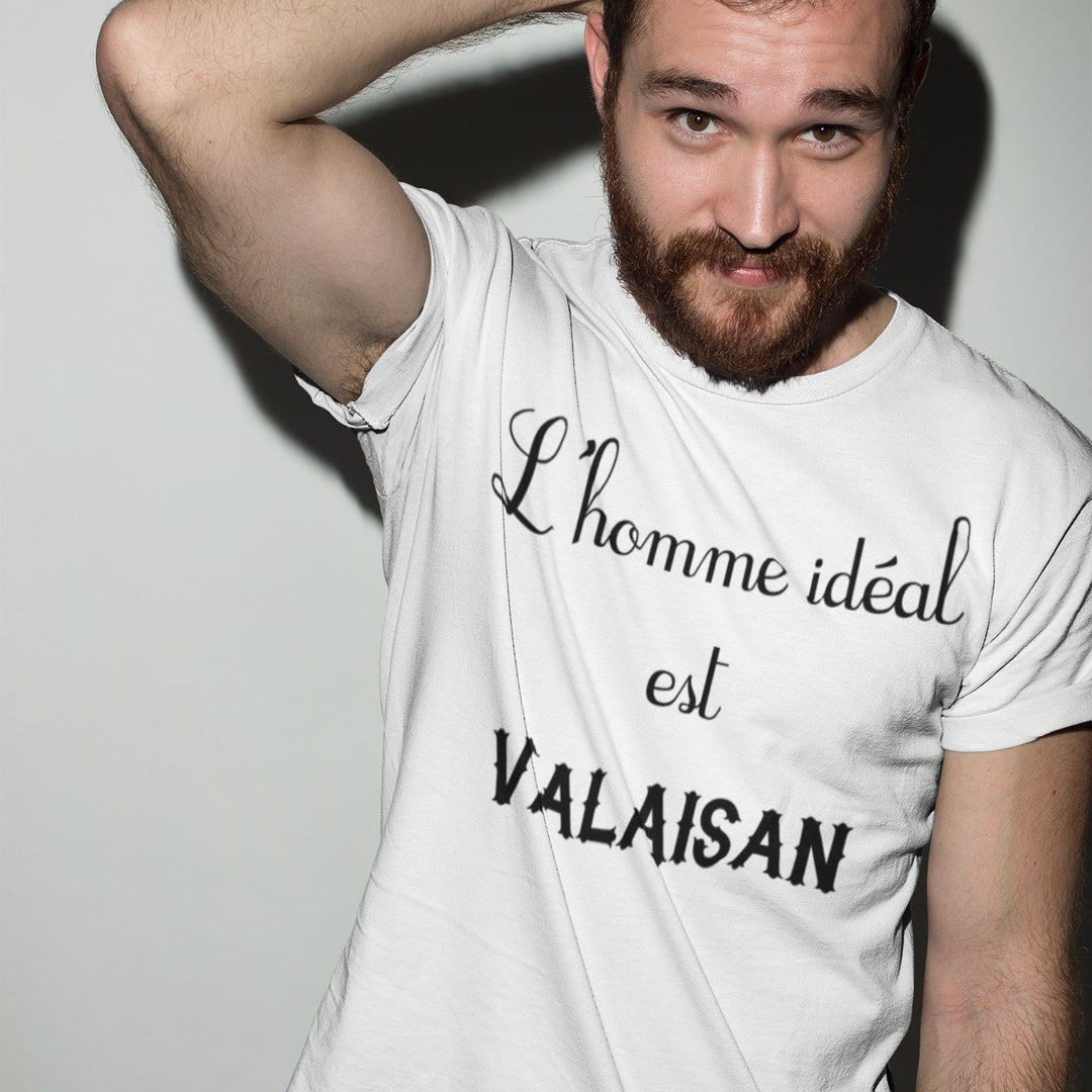 T-shirt Homme L'homme ideal Valaisan