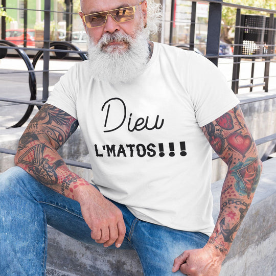 T-shirt Homme Dieu l'matos