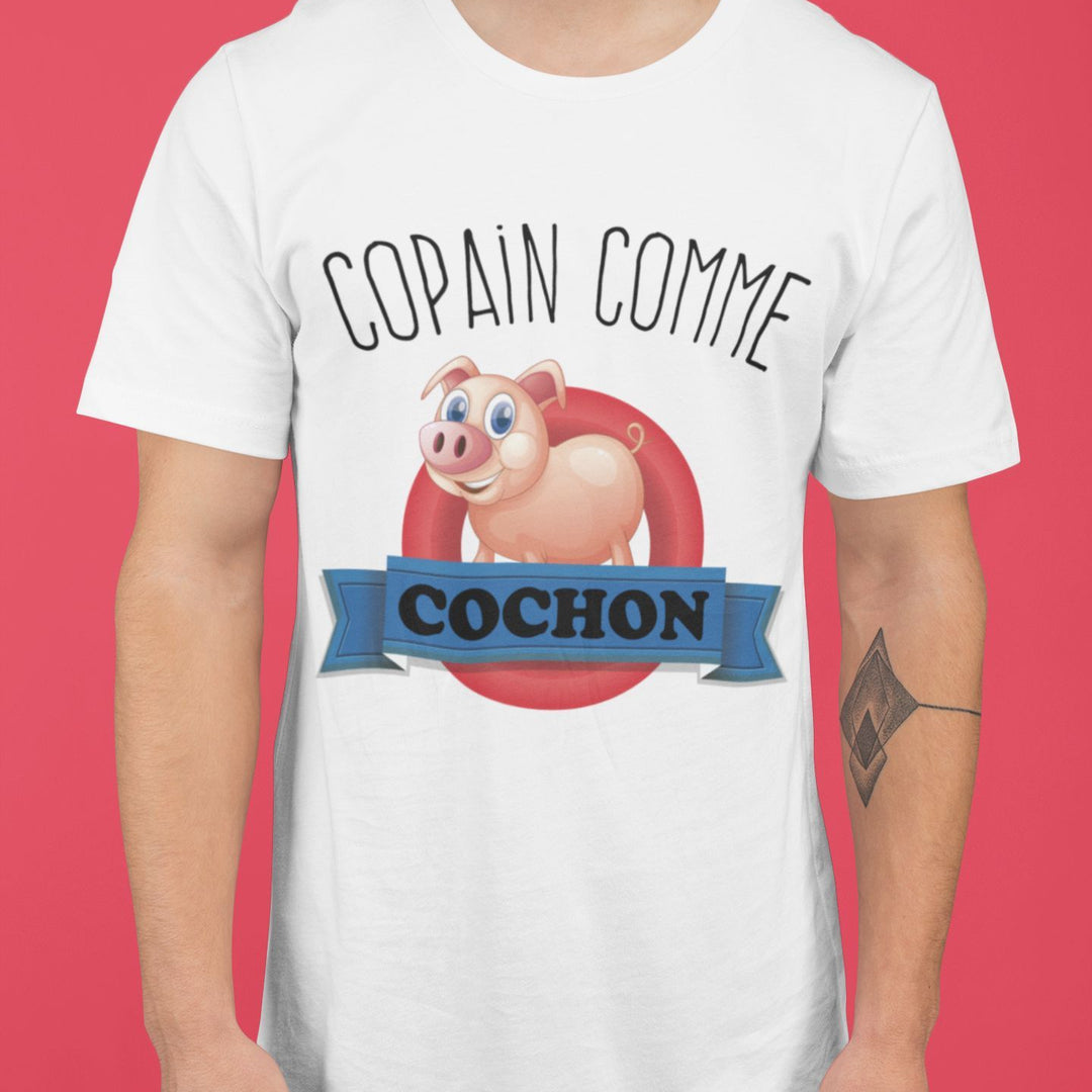 T-shirt Homme Copain comme cochon