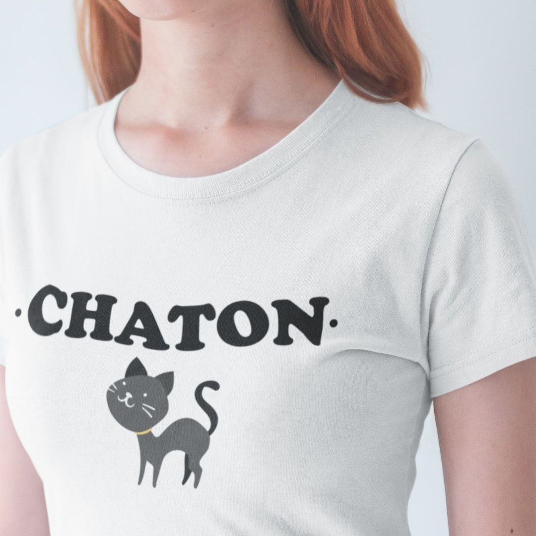 T Shirt Femme Chaton